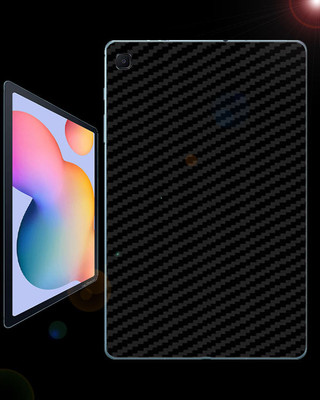 candeal mart Samsung Galaxy Tab S6 Lite (2020) 10.4 inch Back skin sticker / Vinyl wrap Mobile Skin(Carbon Fiber 3D ,Black)