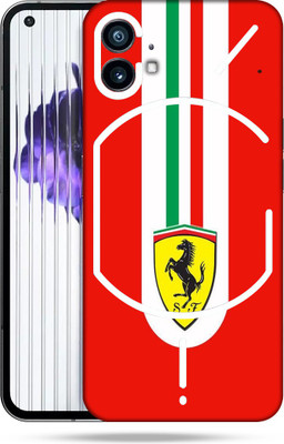 SkinoMania Nothing-Phone(1) Mobile Skin(Multicolor Red Ferrari)