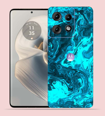 WeCre8 Skin's WeCre8 Skin's Motorola Edge 50 Pro Mobile Skin(Light Blue)