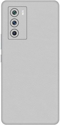 Vcare GadGets Leather White vivo i QOO 9 SE 5G Mobile Skin(Leather White)
