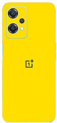 AsSkin OnePlus Nord CE 2 Lite 5G, Nord CE 2 Lite 5G Mobile Skin(Ultra Super Yellow Matte Wrap Sticker With High Gloss Finish).)