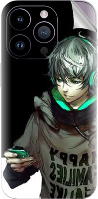 tiddler Apple iPhone 14 Pro Max Mobile Skin(Black)