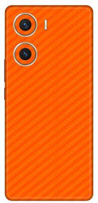 Vcare GadGets V29e 5G Mobile Skin(Fiber Carbon Orange)