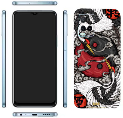 Pochanki Vivo Y33t Mobile Skin(Baby Yin Yang Skin With Glossy Matte Finish.)