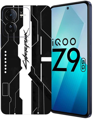 OggyBaba OggyBaba Vivo iqoo Z9 5g Mobile Skin(Black Cyberpunkh)