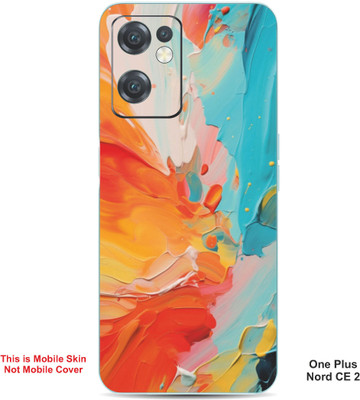 VYBE The Smart Choice One Plus Nord CE 2 Art Embossed Mobile Skin(Halloween A17)