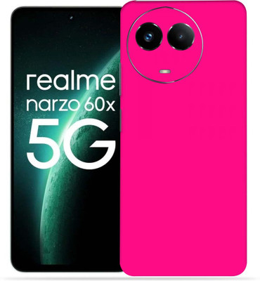 OggyBaba Realme Narzo 60X 5g Mobile Skin(Pink Matte)