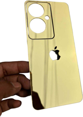 TWUAOP OPPO F25 PRO 5G MOBILE SKIN BACK PANNEL ACRYLIC SHEET Mobile Skin(Gold)