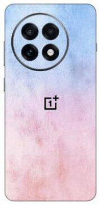 Vcare GadGets OnePlus 13R 5G (With Logo) Mobile Skin(Light Blue & Light Pink)
