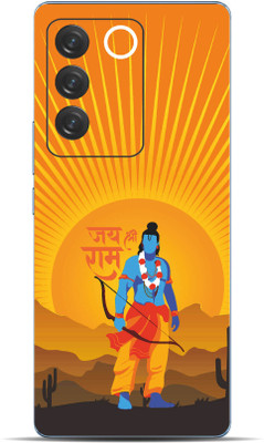 VYBE Vivo 27 Pro Shree Ram Mobile Skin Mobile Skin(Selective Yellow31)