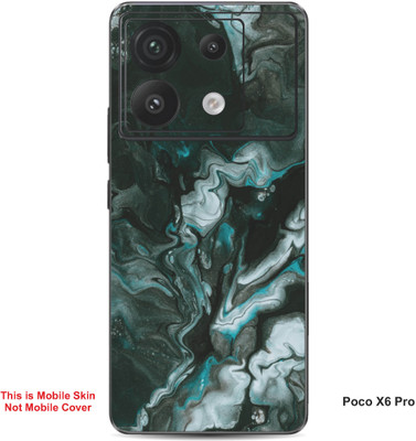 VYBE The Smart Choice Poco X6 Pro Pattern Embossed Mobile Skin(Sandy Taupe 1)