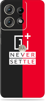 WeCre8 Skin's motorola edge 50 pro Premium Vinyl Mobile Skin (Multicolor) Mobile Skin(Oneplus-Never-Settle)