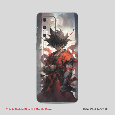 VYBE The Smart Choice One Plus Nord 8T Goku Mobile Skin Mobile Skin(Natural Grey 20)
