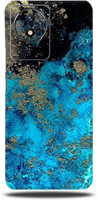 Mclaxa VIVO Y02 4G, Blue Aqua For Vivo Y 02 4g, vivo y02 4g Mobile Skin(Blue Aqua skin (Only Back Panel Coverage))