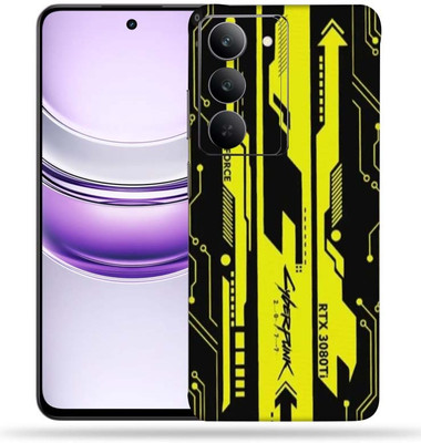 OggyBaba OggyBaba Realme 14x 5g Mobile Skin(Cyberpunk-Yellow-Black)