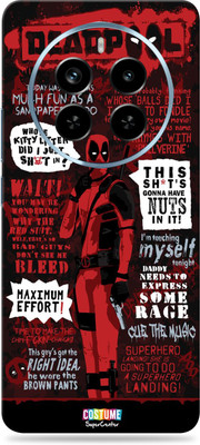 SkinoMania realme P1 Pro 5G Premium Vinyl Mobile Skin (Multicolor) Mobile Skin(DeadPool Text)