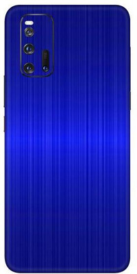 Vcare GadGets IQOO 3 5G Mobile Skin(Dark Blue Brushed)