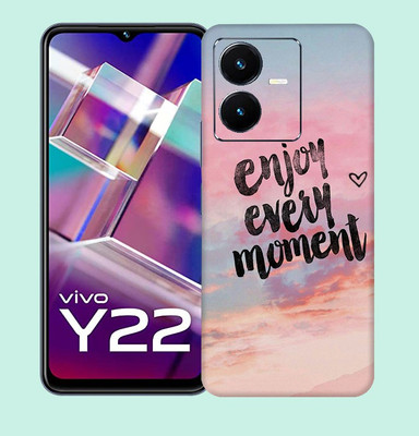 Gizmo Wraps Vivo Y22 Mobile Skin(Multicolor Motivational Pattern)