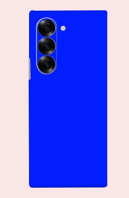 OggyBaba Samsung Galaxy Z Fold7 Mobile Skin(Blue Matte)