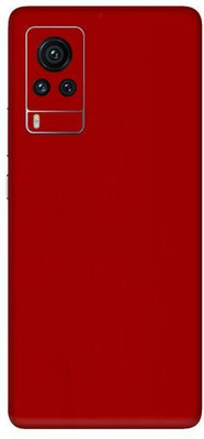 Vcare GadGets Vivo X60 Pro Mobile Skin(Glossy Red)