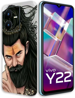 BugguSkin VIVO Y22, y22 Mobile Skin(Ultra Super Mahakal Skin With High Matte Finish.)