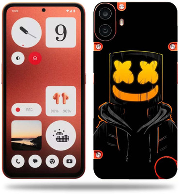 WeCre8 Skin's WeCre8 Skin's Nothing_CMF_Phone_1 Mobile Skin(Black Marshmello)