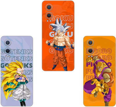 wrap craft REALME NOTE 50 COMBO(PACK OF 3)Camera&Back Protector Premium Vinyl Mobile Skin(Multicolor)