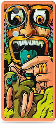 WeCre8 Skin's vivo V40 5G Ultra Premium Vinyl Mobile Skin (Multicolor) Mobile Skin(Brain-art)