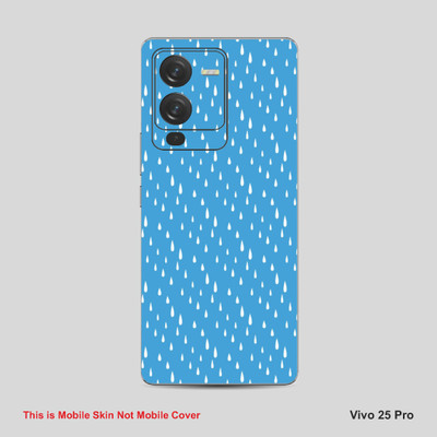 VYBE The Smart Choice Vivo V25 Pro Pattern Mobile Skin Mobile Skin(Multi ColourCC19)