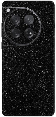 Vcare GadGets Glitter Black OnePlus 12 5G With Logo Mobile Skin(Glitter Black)