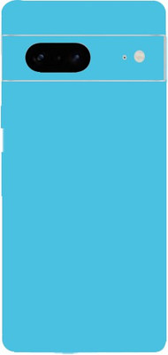TJ CREATION Google Pixel 7 Mobile Skin(Ultra Super Light Blue Matte Skin With High Matte Finish.)