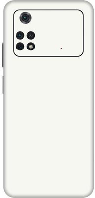 Vcare GadGets Poco M4 Pro Mobile Skin(White)
