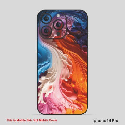 VYBE The Smart Choice iPhone 14 Pro ART Mobile Skin(Multi color SKI H24)