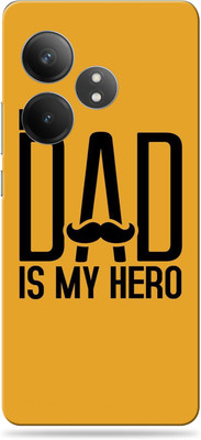 SkinoMania Realme GT 6T Mobile Skin(Dad-is-my-hero)