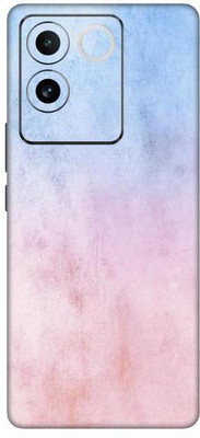 Vcare GadGets Blue Pink Multicolor Vivo T2 Pro 5G Mobile Skin(Multicolor)