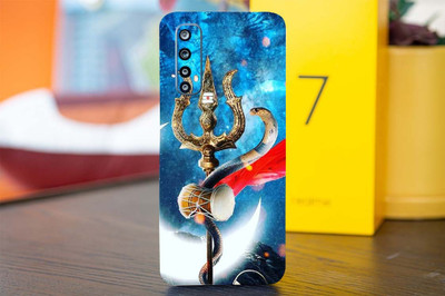 AsSkin Realme 7 Mobile Skin(Trishool Skin With High Gloss Matte Finish)