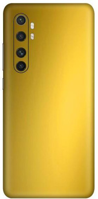 Vcare GadGets Mi Note 10 Lite Mobile Skin(Metallic Gold Shining)