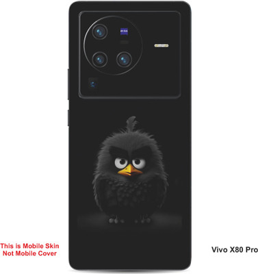 VYBE The Smart Choice Vivo X80 Pro Angry Bird Embossed Mobile Skin(Iridium B13)