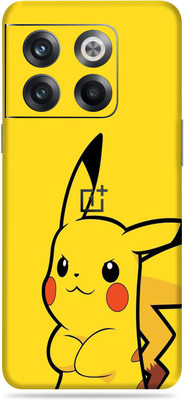 SkinoMania Oneplus 10T Mobile Skin(Multicolor Cute Pikachu)