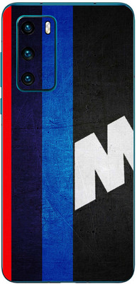 FCS Huawei P40 4G Printed Back skin Mobile Skin(M Logo)