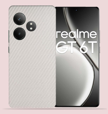 OggyBaba Realme GT 6T 5g Mobile Skin(White CF)