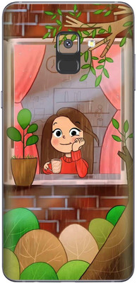 SKINFACTORY SAMSUNG GALAXY A8Plus 2018 Premium Mobile Skin(Multicolor)