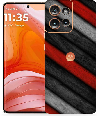 OggyBaba Moto Edge 50 Mobile Skin(Colorfull Wood)