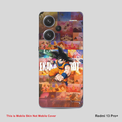VYBE The Smart Choice Redmi 13 Pro Plus Goku Mobile Skin Mobile Skin(Dull Brown B28)