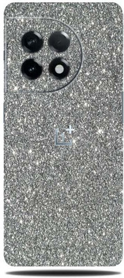 TJ CREATION OnePlus 11R 5G Mobile Skin(Ultra Super Grey Glitter Skin With High Mattte Finish.)