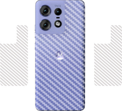 SCREENIX MOTOROLA EDGE 50 PRO 5G || 3D CARBON FIBER BACK LAMINATION || Mobile Skin(TRANSPARENT)