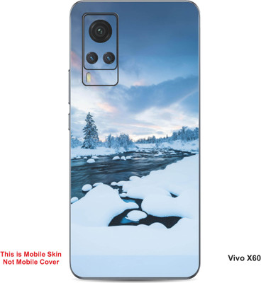 VYBE The Smart Choice Vivo X60 Naturel Mobile Skin(Celestial Blue 10)