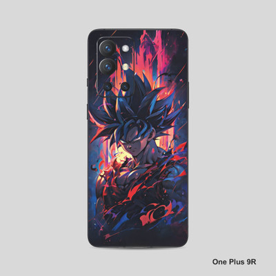 VYBE The Smart Choice One Plus 9R Goku Mobile Skin Mobile Skin(Deep Rose 12)
