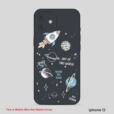 VYBE The Smart Choice iPhone 12 Universal Mobile Skin(White Smoke 2)
