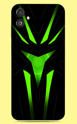 SkinoMania Samsung Galaxy F14 5G Mobile Skin(Multicolor Black Green Abstract)